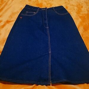 Jordache denim skirt